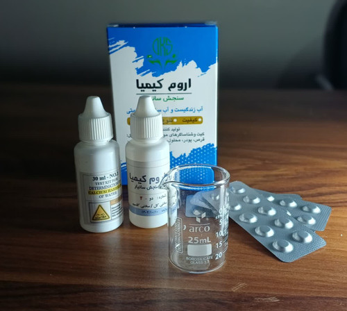 سنجش سختی کلسیم آب